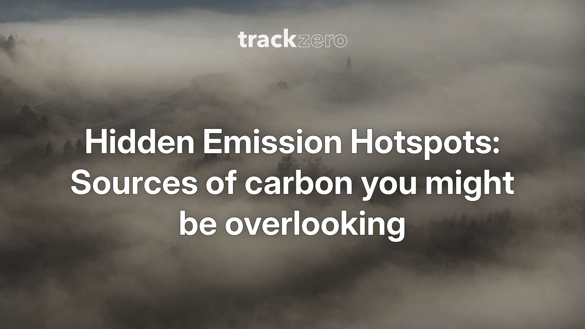 Hidden emission hotspots: Sources of carbon you might be overlooking