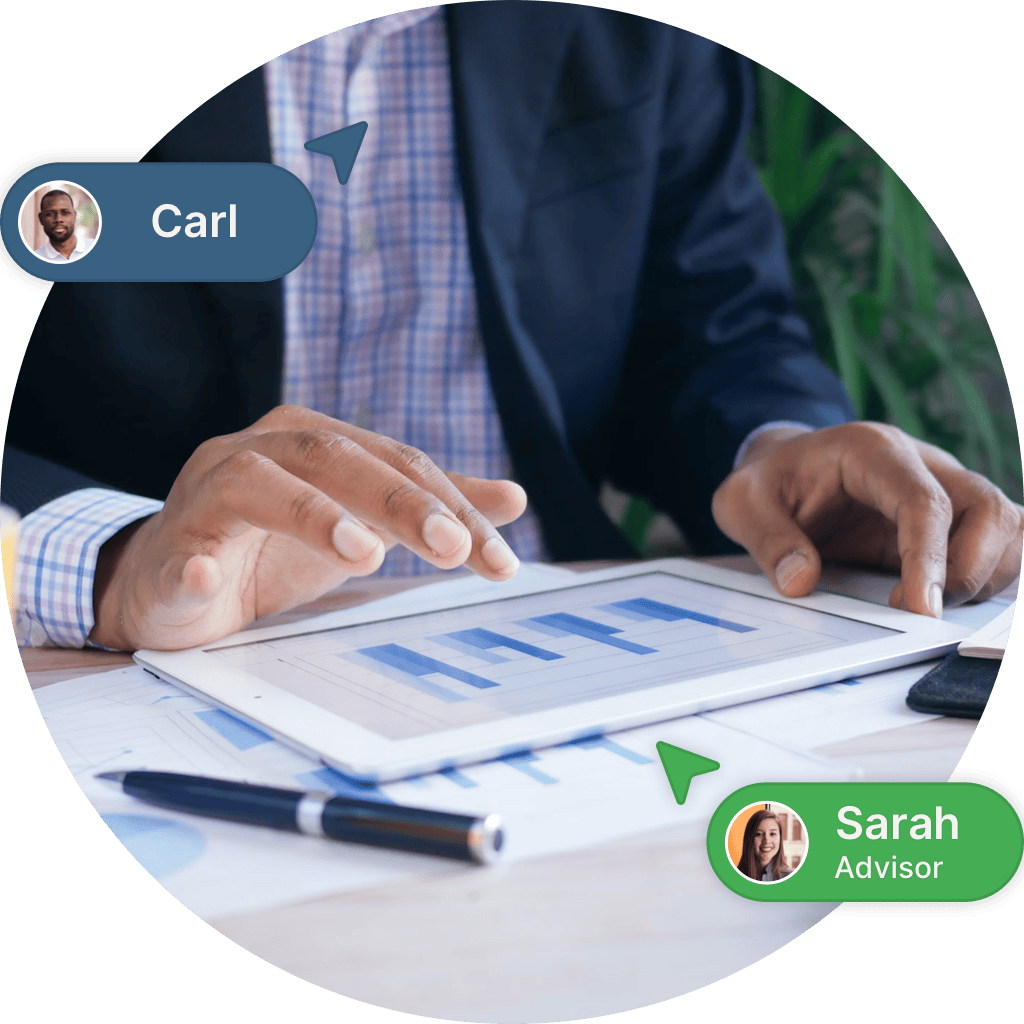 Business Network Collaboration Illustration